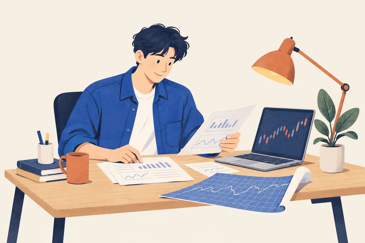 股票小老板量化研究插画